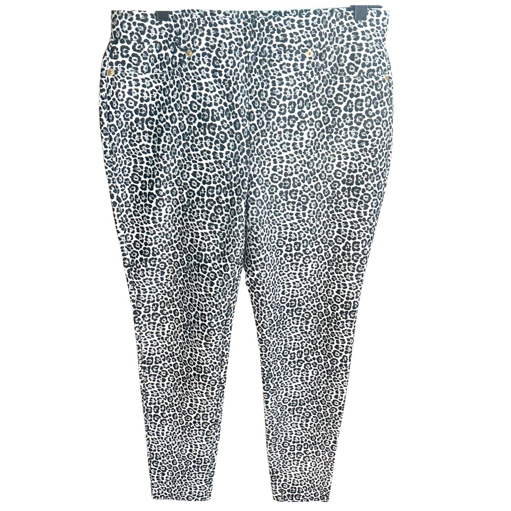 MICHAEL KORS Leopard Print Trousers Size Large